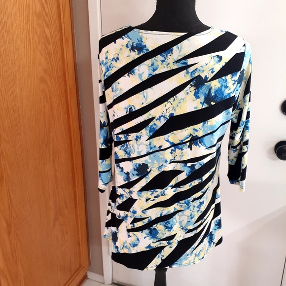 ALFANI Stretchy Jersey Knit Tunic Top - Picture 3 of 6